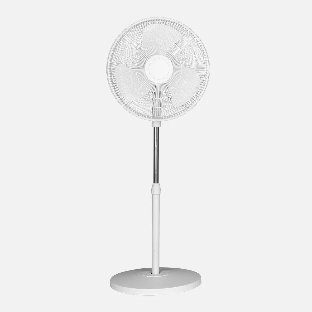 Ventilador de Pie Blanco   Metal / ABS / Policarbonato Motor AC