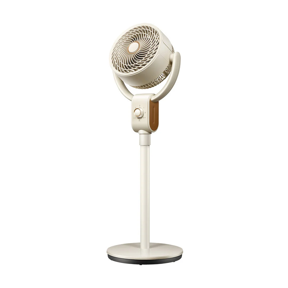 Ventilador de Pie 40W Beis/Haya Metal / ABS / Policarbonato Motor AC