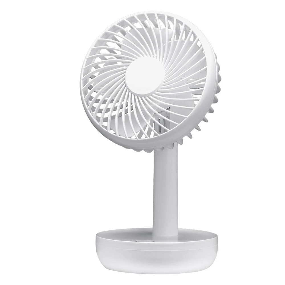 Ventilador de Sobremesa 5W Inalámbrico Blanco   ABS Motor DC