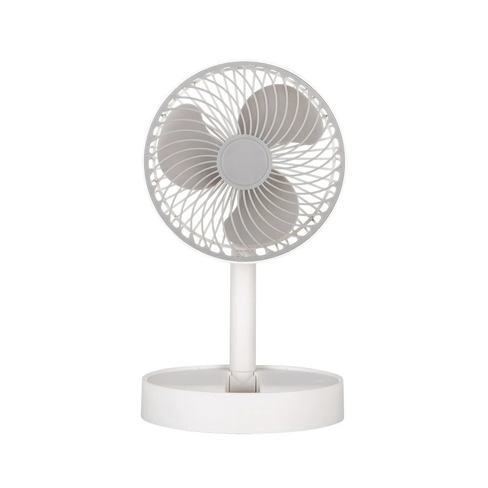 Ventilador de Sobremesa 5W LED Blanco / Gris ABS/Policarbonato Motor DC
