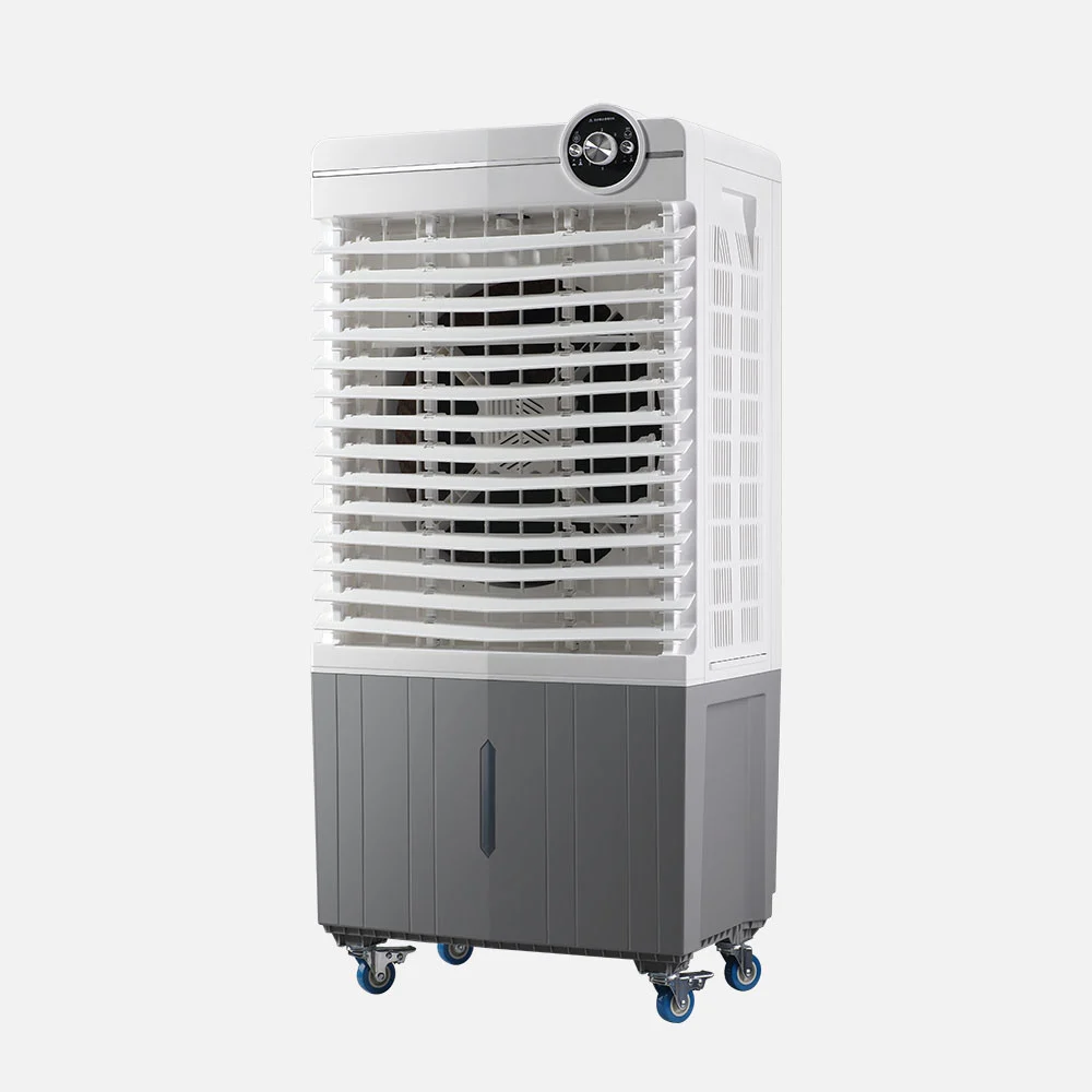 Ventilador Industrial Blanco / Gris Metal / ABS / Policarbonato Motor AC