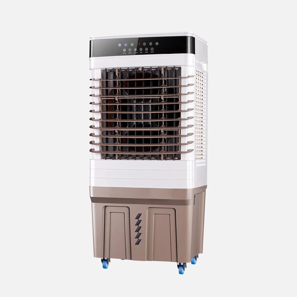 Ventilador de Industrial Blanco / Marrón   Metal / ABS / Policarbonato Motor AC  Mando a Distancia