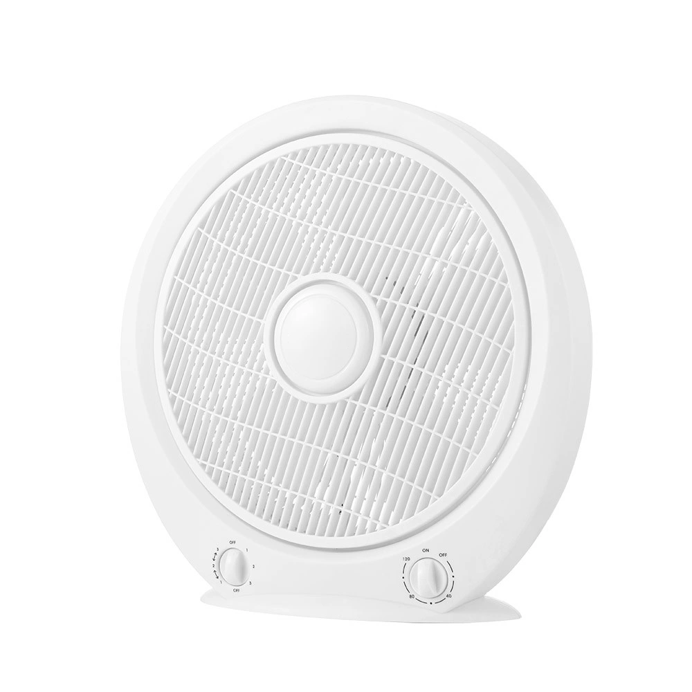 Ventilador de Sobremesa 45W Blanco Metal / Policarbonato Motor AC Temporizador