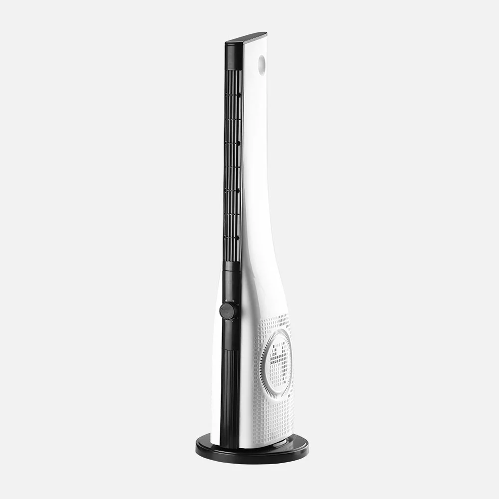 Ventilador de Pie Blanco / Negro   Metal / ABS / Policarbonato Motor AC Temporizador