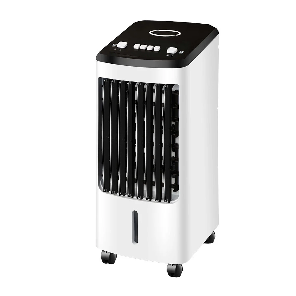 Climatizador Humificador Evaporativo 4 Litros Blanco / Negro   Metal / Policarbonato Motor AC