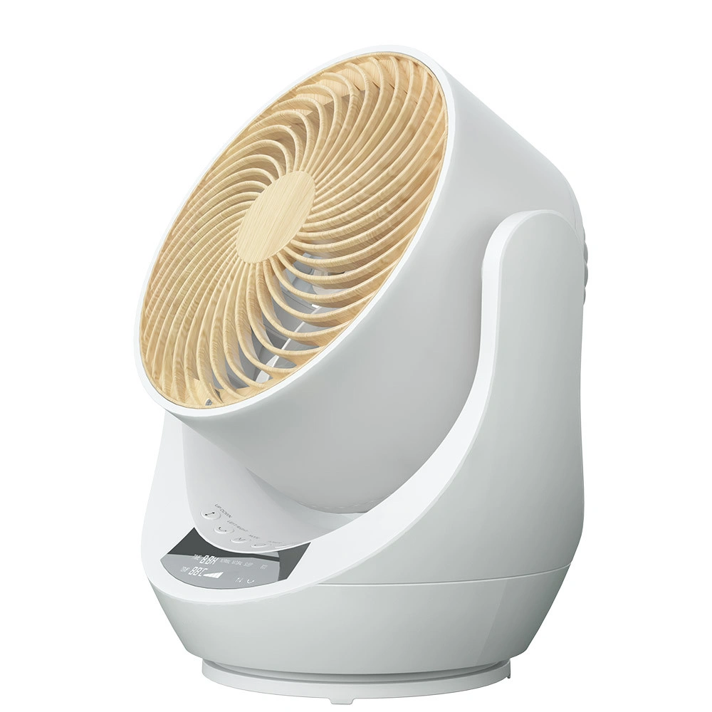 Ventilador de Sobremesa 40W Blanco/Haya Metal / ABS / Policarbonato Motor AC Temporizador Mando a Distancia
