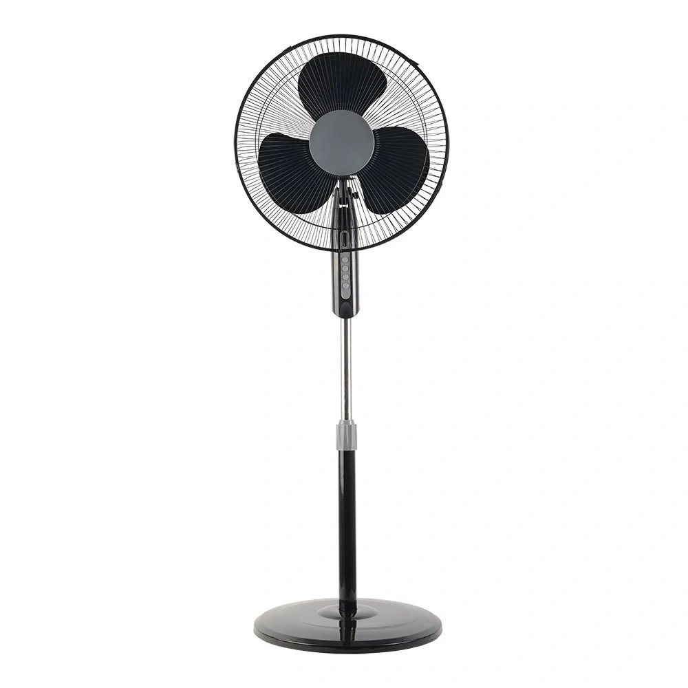 Ventilador de Pie 40W Negro Metal / Policarbonato Motor AC
