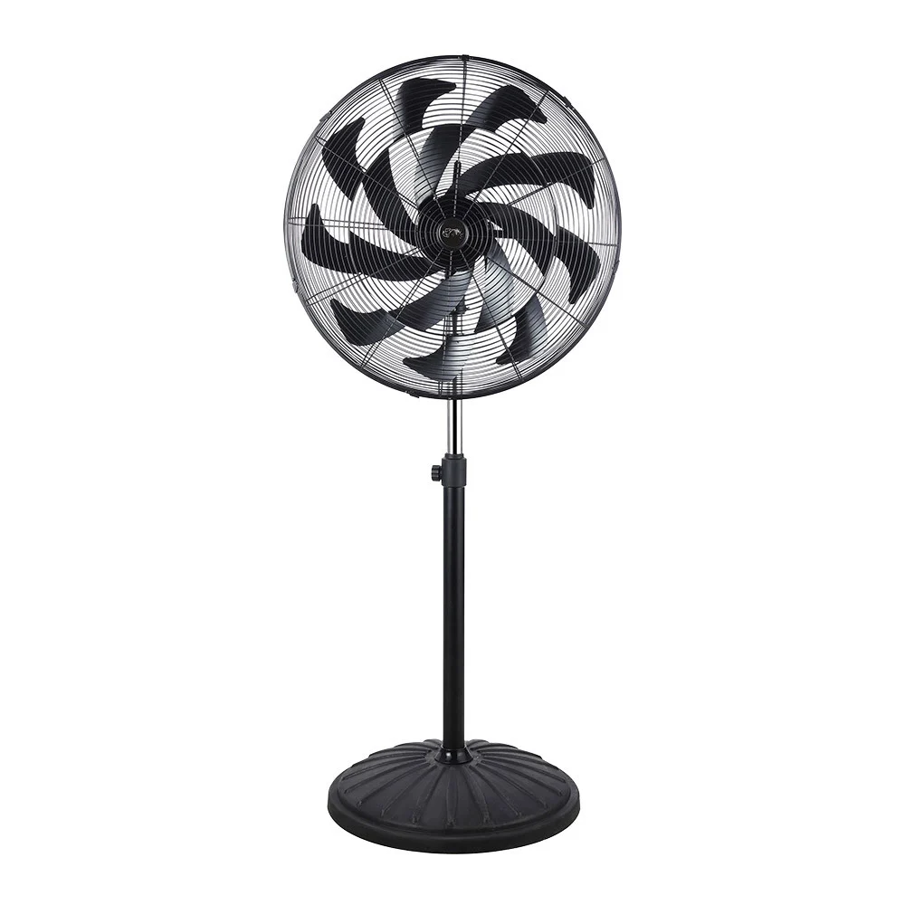 Ventilador de Techo LED Negro   Metal / Policarbonato Motor AC
