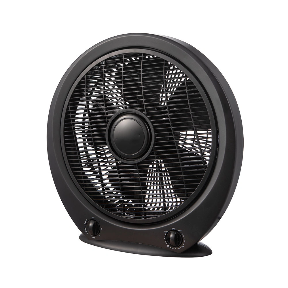 Ventilador de Sobremesa 45W Negro Metal / Policarbonato Motor AC Temporizador
