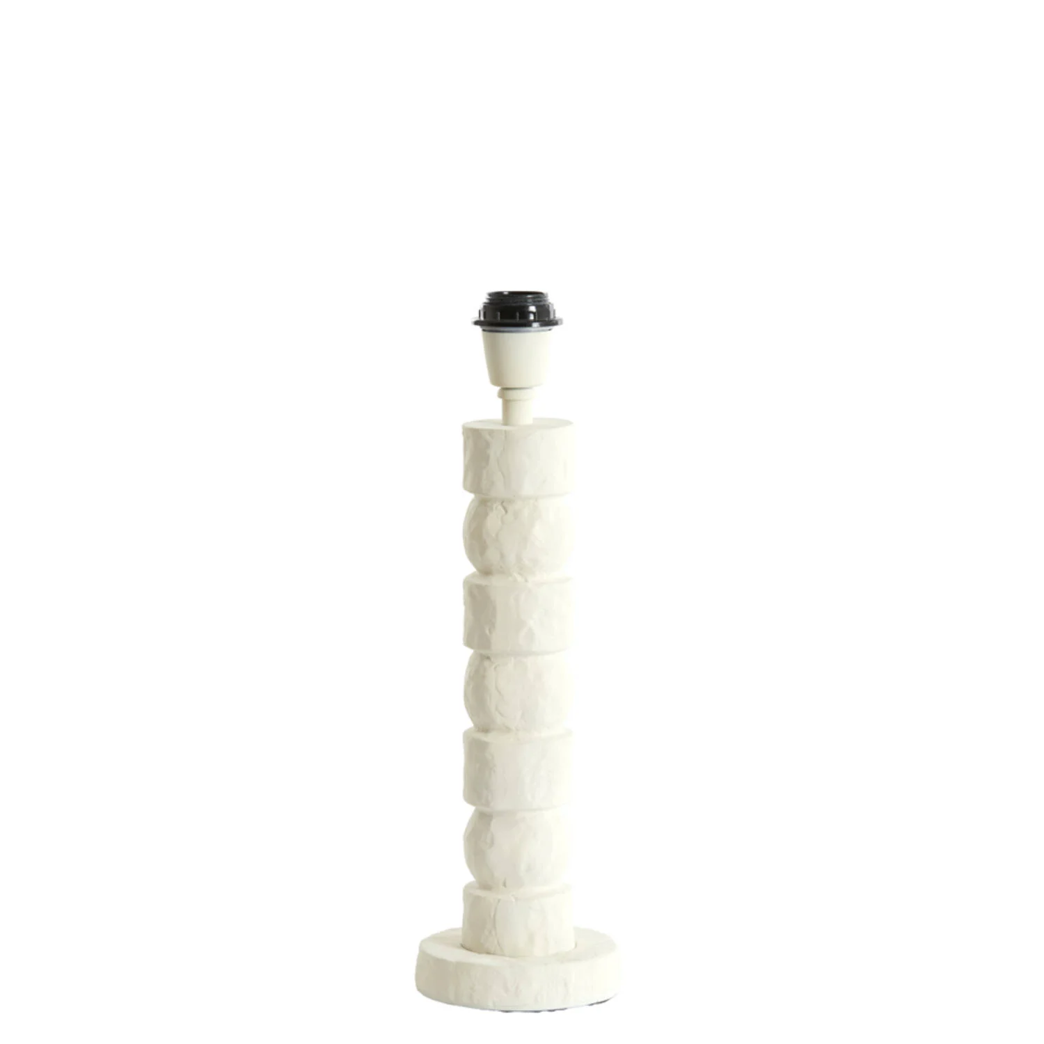 Lámpara de mesa blanca moderna Light & Living Akti