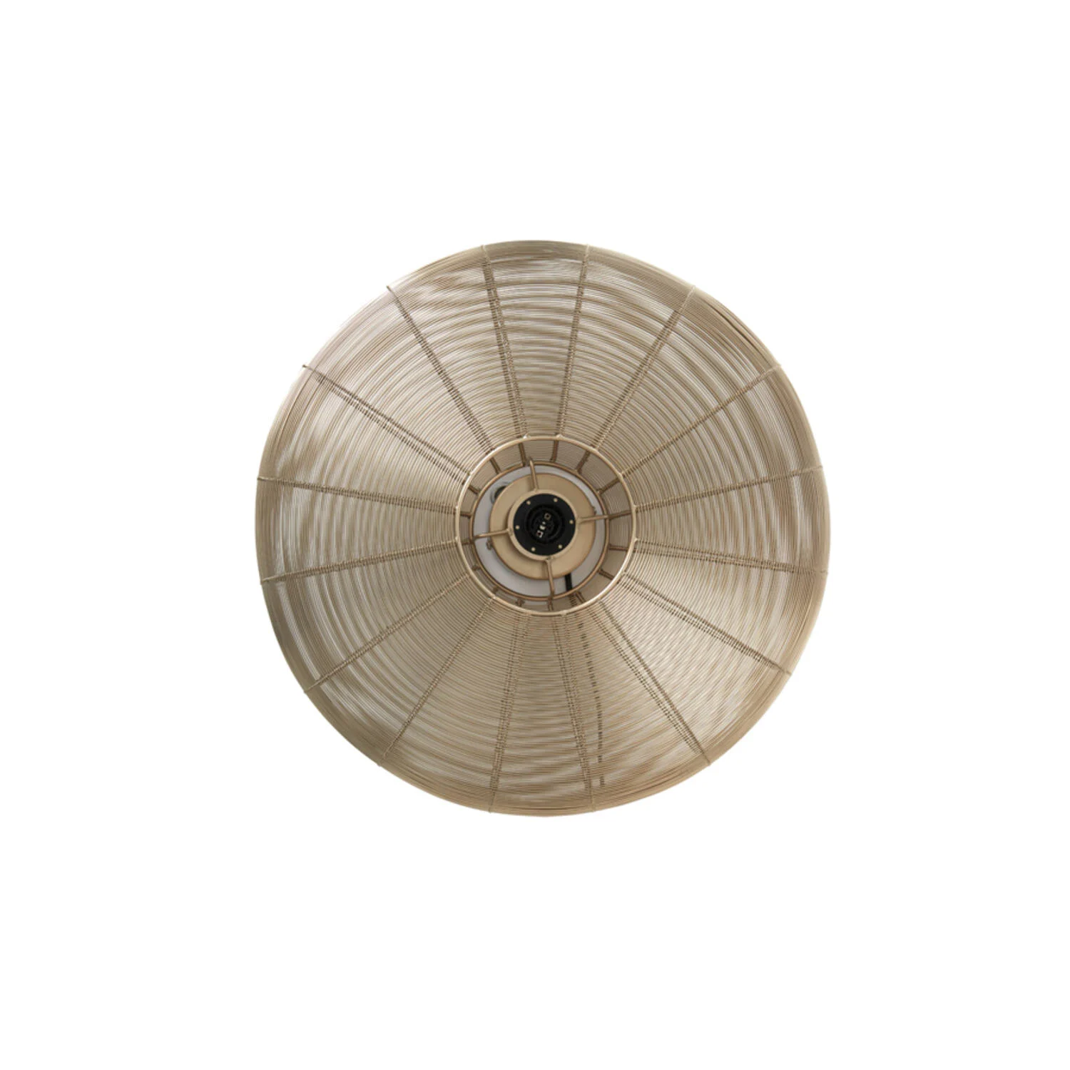 Lámpara colgante de ratán natural redonda Light & Living Bahoto