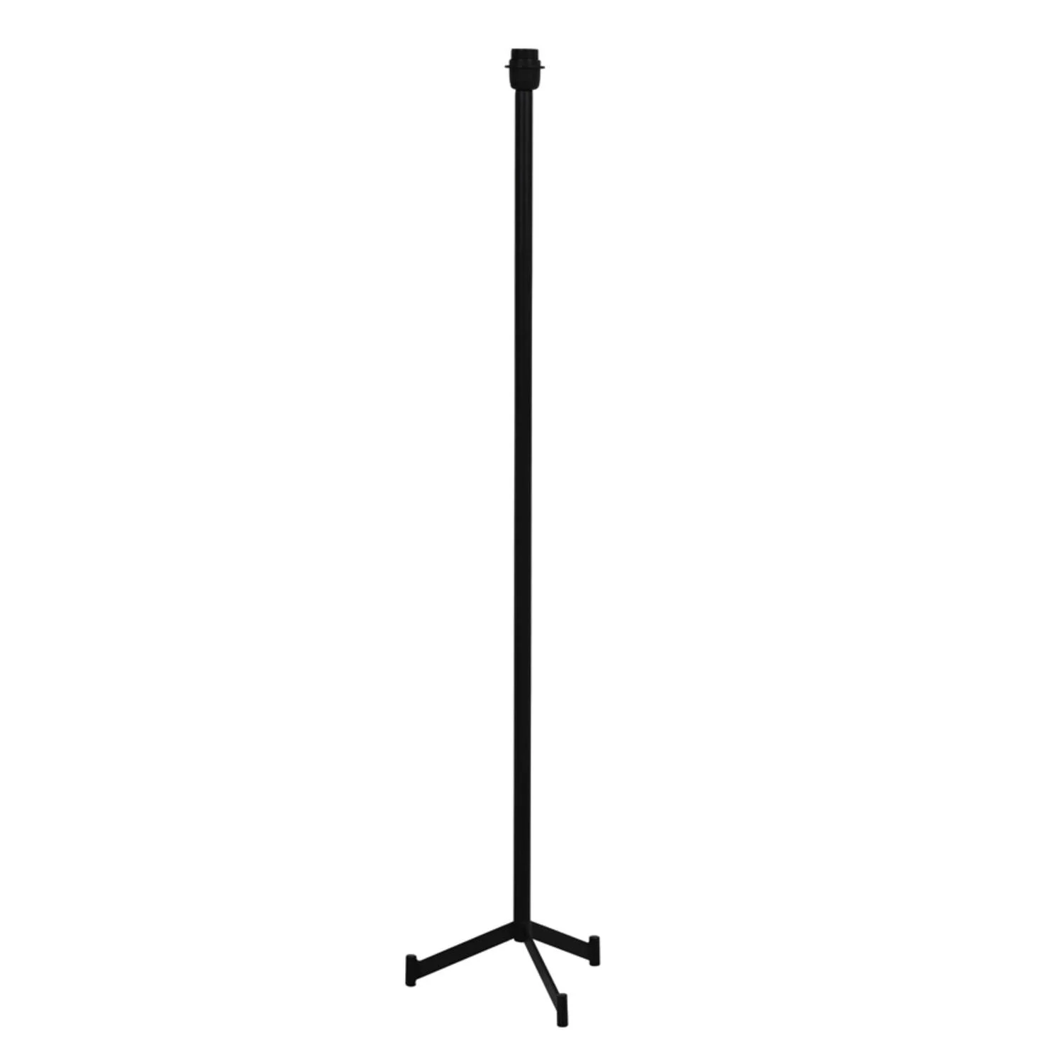 Lámpara de pie negra minimalista Light & Living Dennis