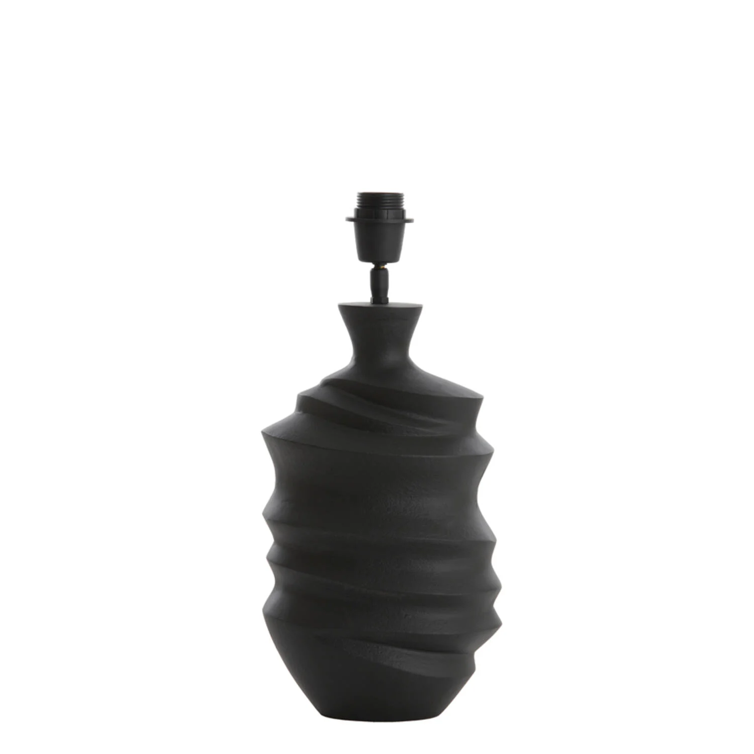 Base de lámpara de mesa negra Light & Living Sharon