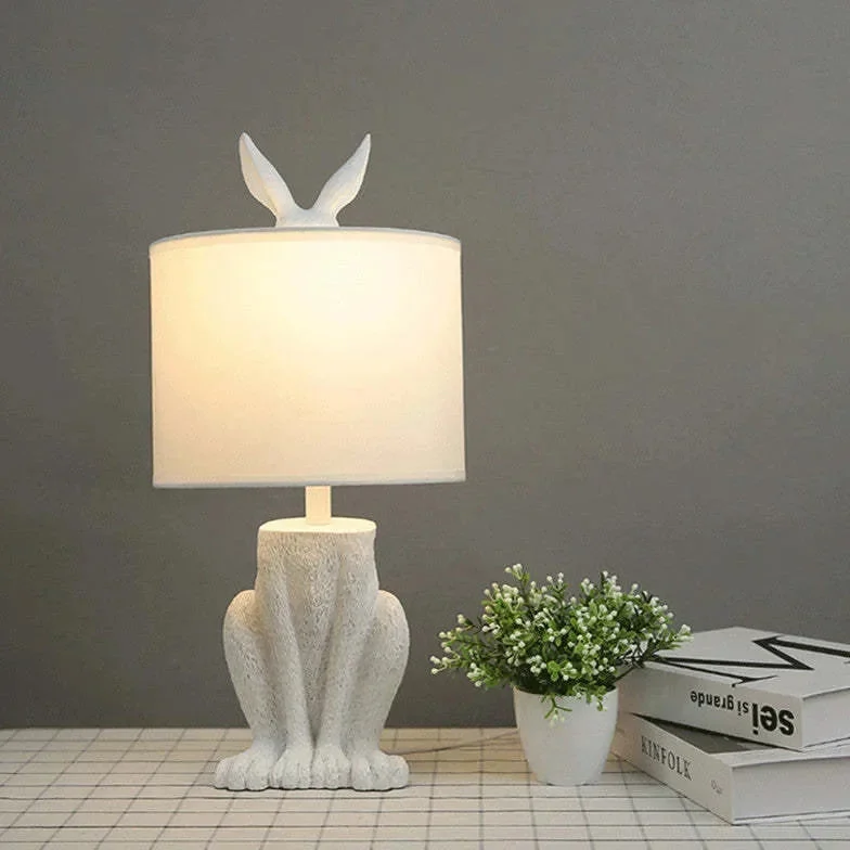 Lámparas modernas de mesa para sala diseño de conejo