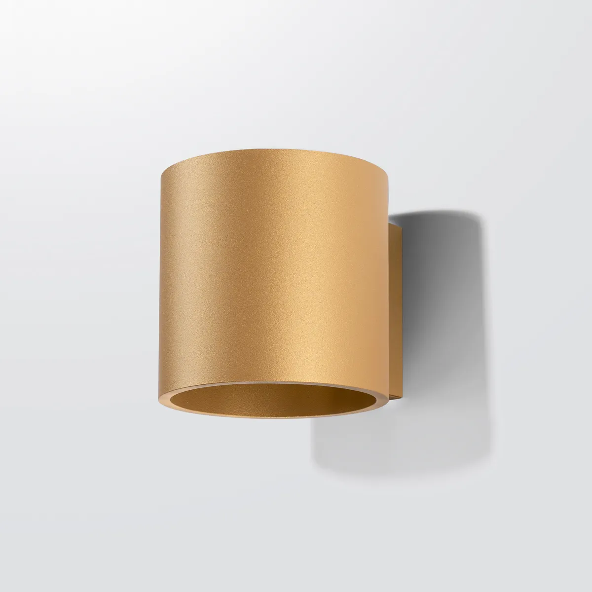 Lámpara de pared dorada Orbis