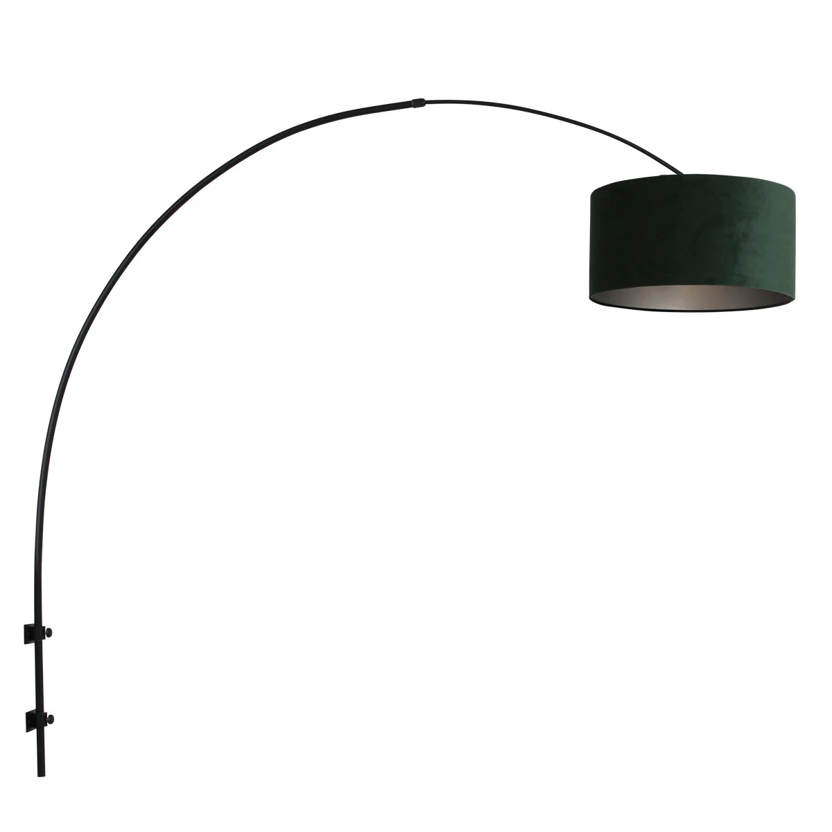 Aplique de arco/ terciopelo Steinhauer Sparkled light verde y negro