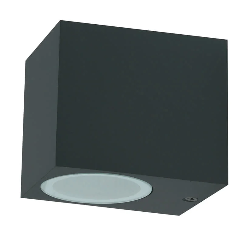 Aplique de pared Black Kube Mini 1XGU10 IP44