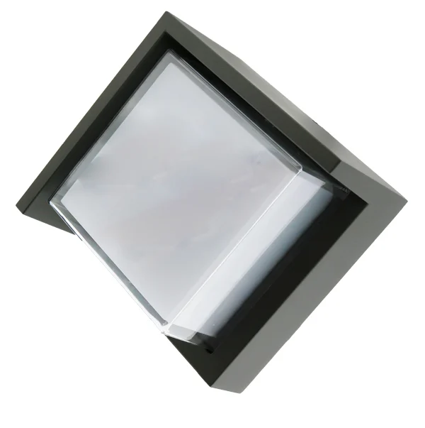 Aplique de Pared LED Cinza 12W IP54