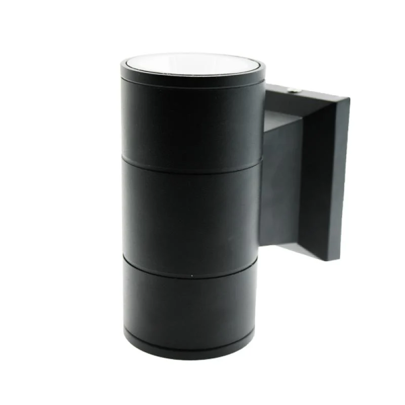 Aplique de Pared LED Tube Negro I 6W IP54
