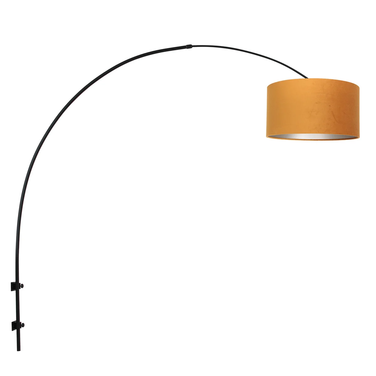 Aplique de pared/ pantalla Steinhauer Sparkled light dorado y negro