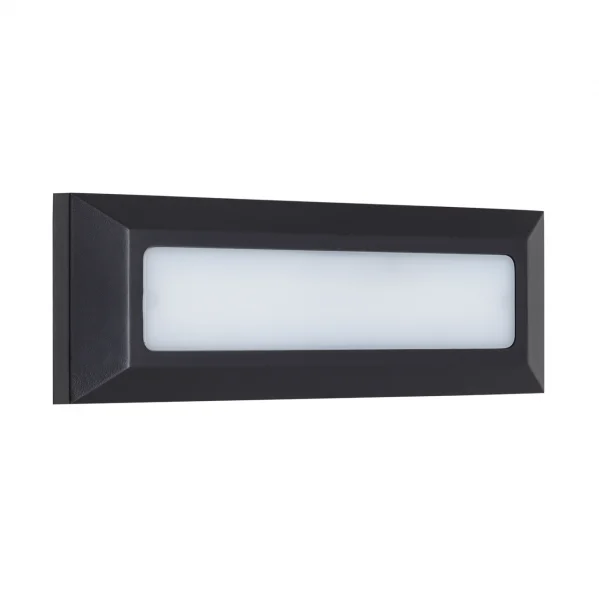 Aplique de Exterior 3,8 W Gris oscuro Metal IP65