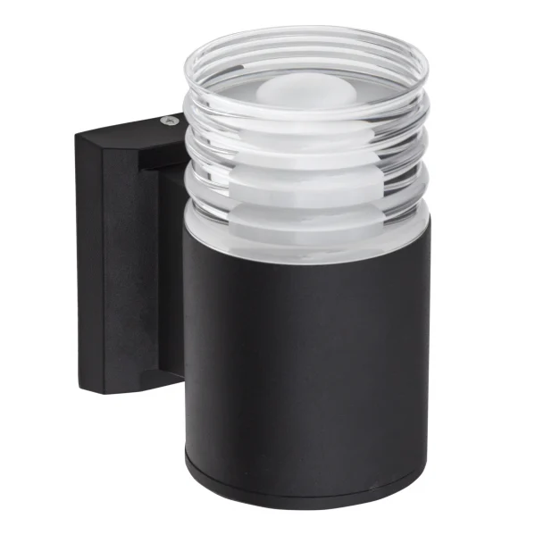 Aplique de Exterior LED 9 W Negro Aluminio / Metacrilato  IP65