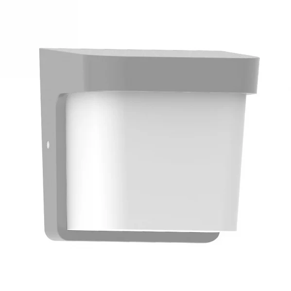 Aplique de Exterior  Gris Policarbonato 1xE27  IP65