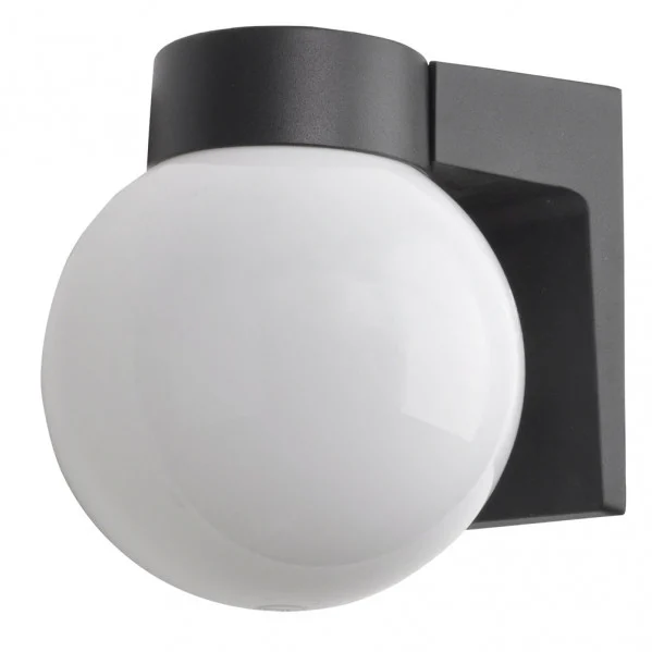 Aplique de Exterior  Negro  1xE27 IP44