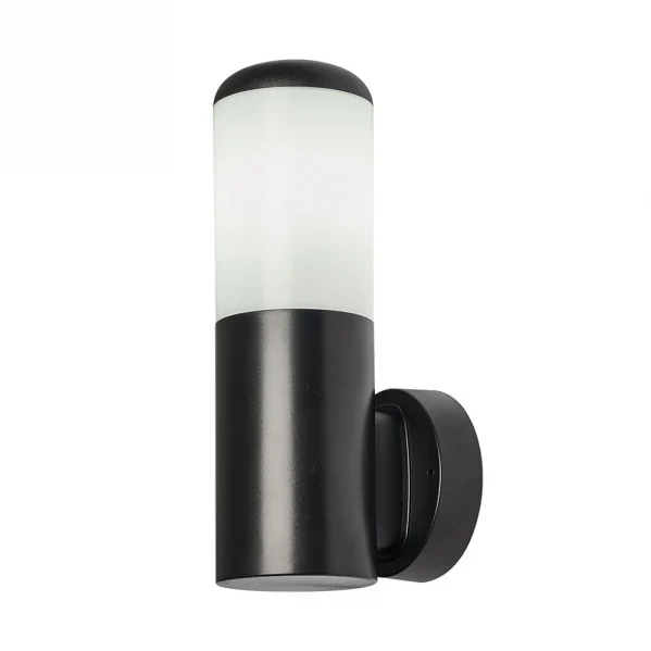 Aplique de Exterior  Negro Policarbonato 1xE27 IP44