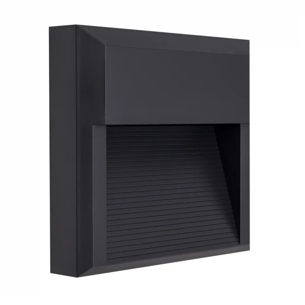 Aplique de Exterior 8 W Gris oscuro Metal IP65
