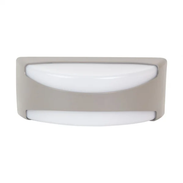 Aplique de Exterior  Gris Policarbonato 1xE27 IP65