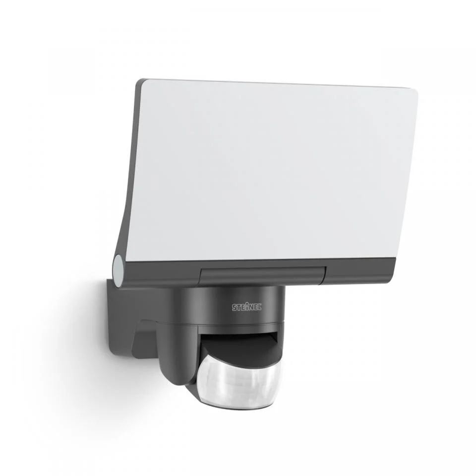 Aplique LED Steinel XLED Home 2 XL Grafito 20W 1608LM IP44 con Sensor Crepuscular y Movimiento