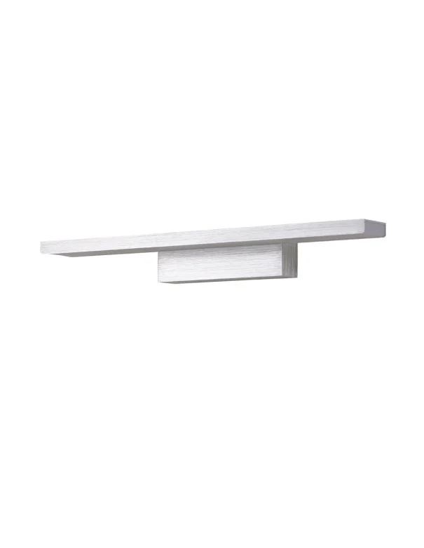 Aplique Led Aluminio Plata para el Espejo del Baño