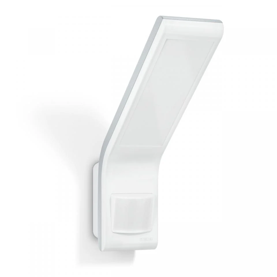 Aplique LED Steinel XLED Slim Blanco 10,5W 55LM IP44 con Sensor Crepuscular y Movimiento