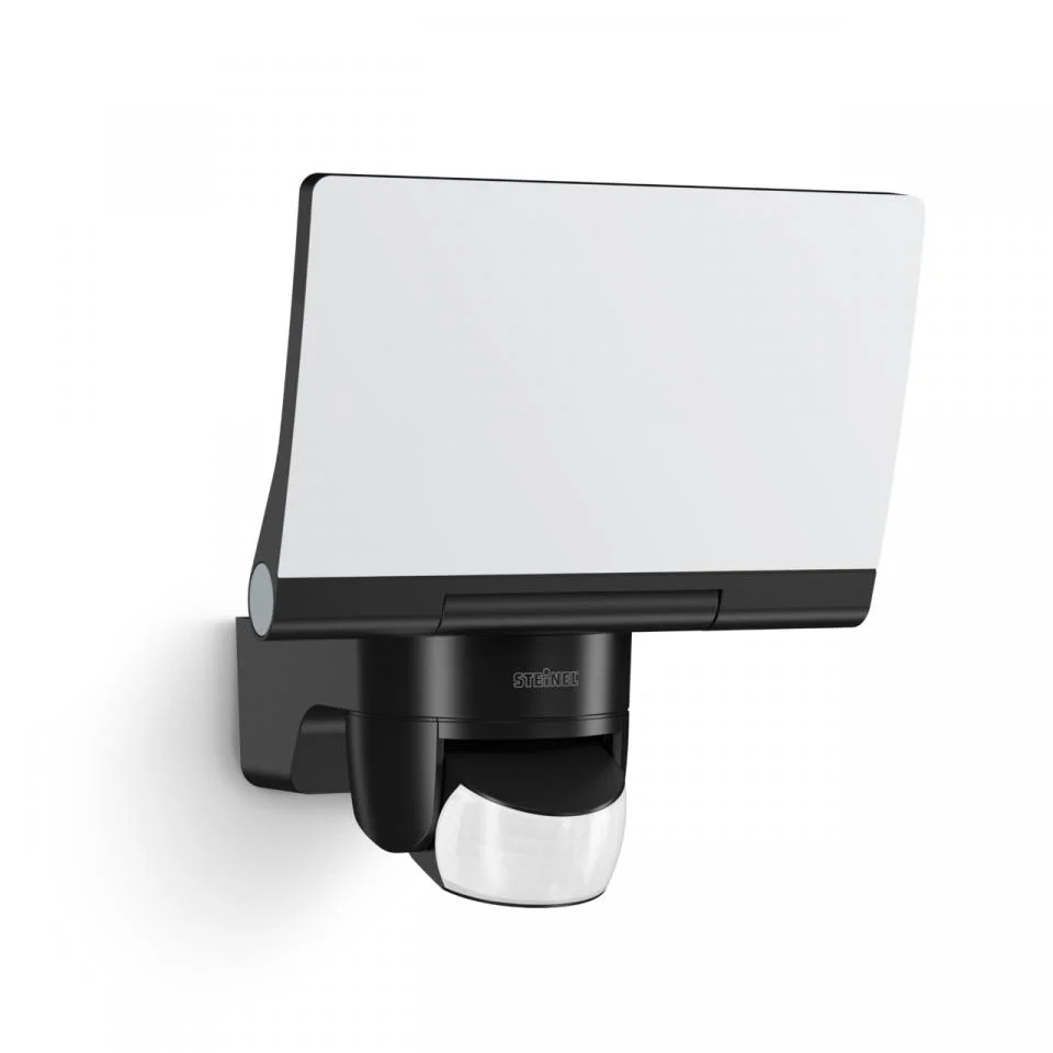 Aplique LED Steinel XLED Home 2 Negro 14,8W 1184LM IP44 con Sensor Crepuscular y Movimiento