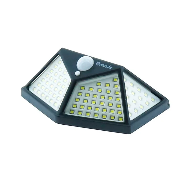 Aplique LED Solar 3W con Sensor Movimiento IP65