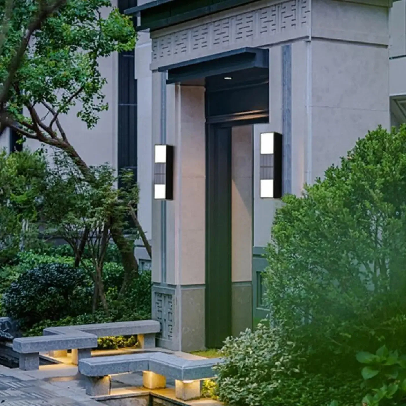 Luminaria exterior | APLIQUE