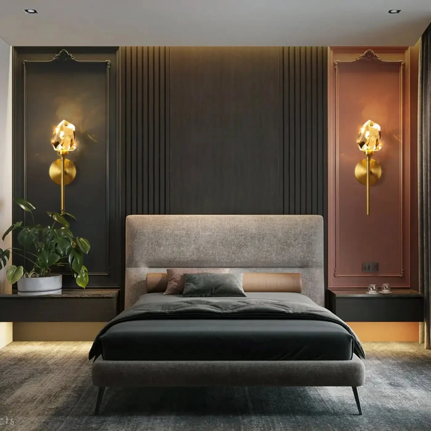 Aplique de pared | CRISTAL