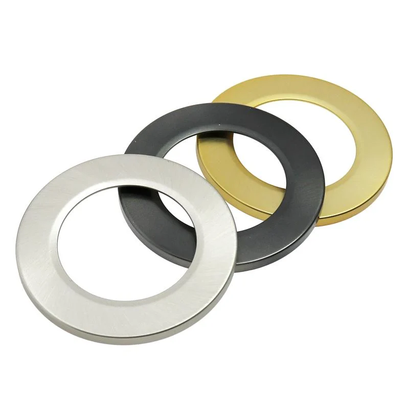 Kit 3 Aros para Downlight LED Road (Níquel, Negro, Dorado)