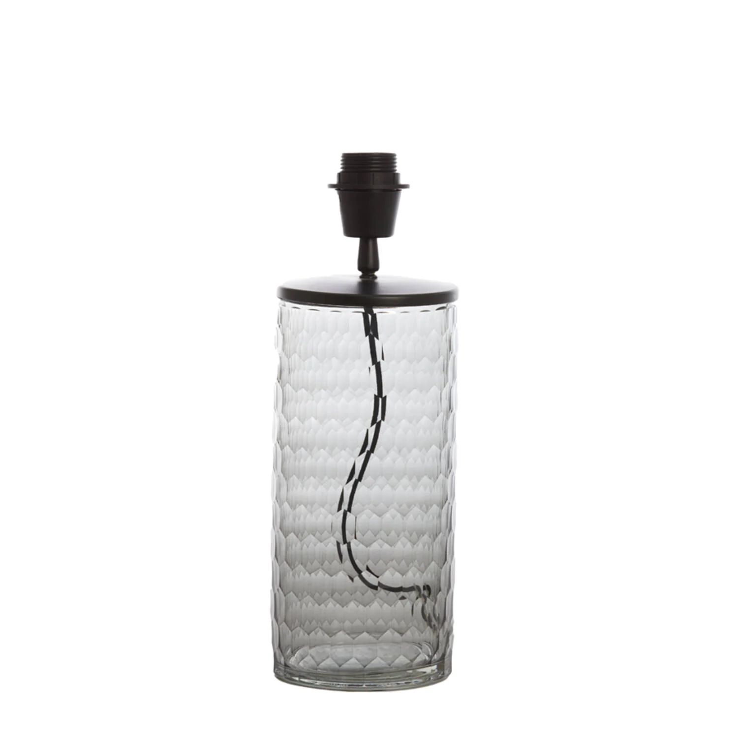 Base de lámpara de vidrio en forma cilíndrica Light & Living Dalina