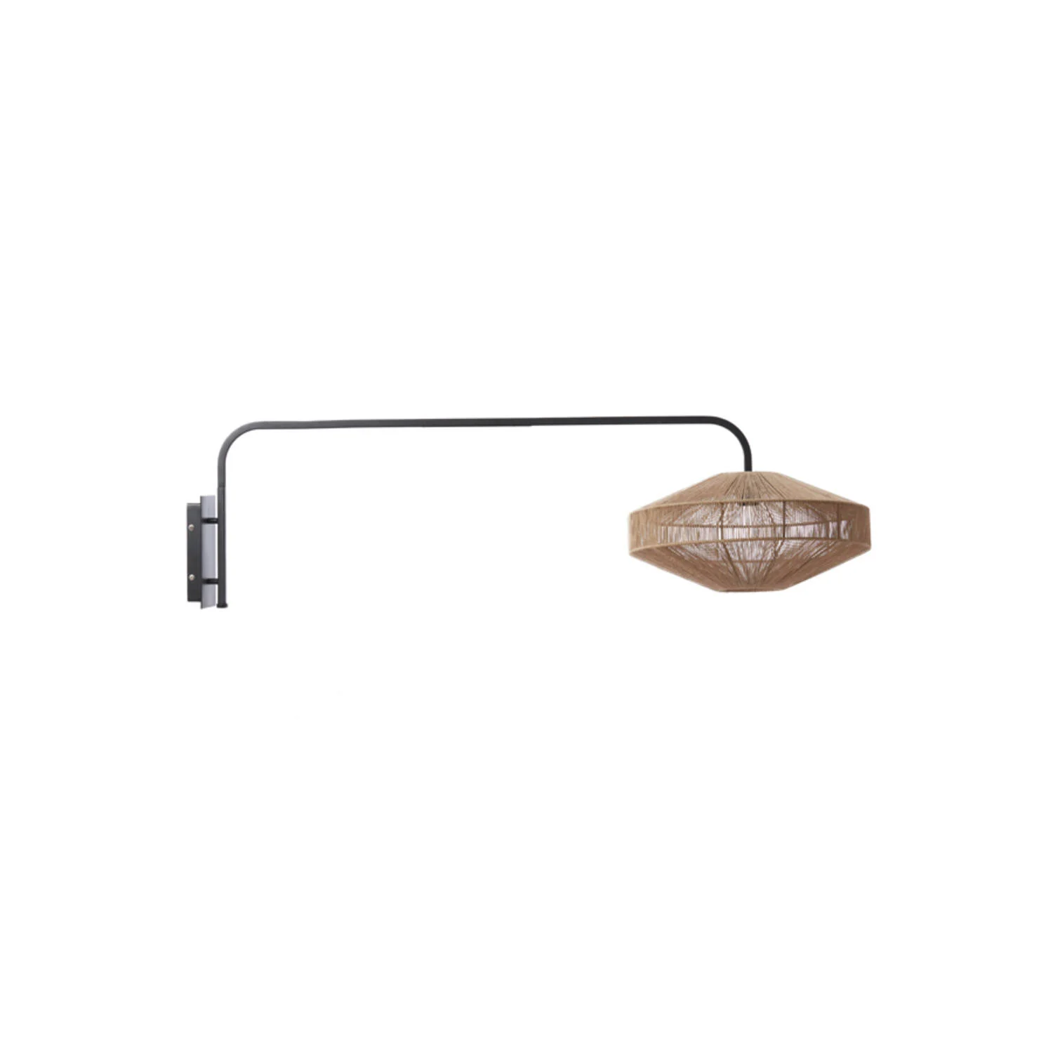 Aplique de pared de ratán para montaje mural Light & Living Lyra