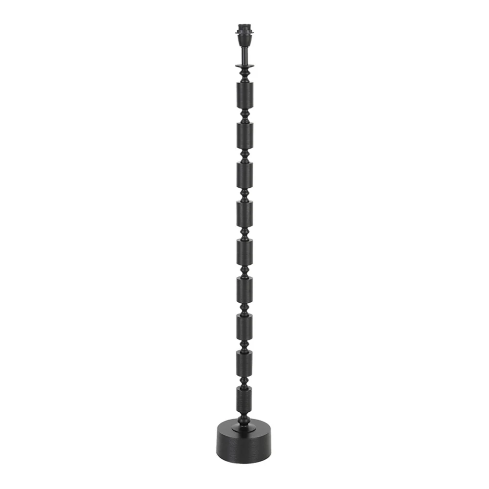 Base de lámpara de pie moderna en negro Light and Living Gitaya