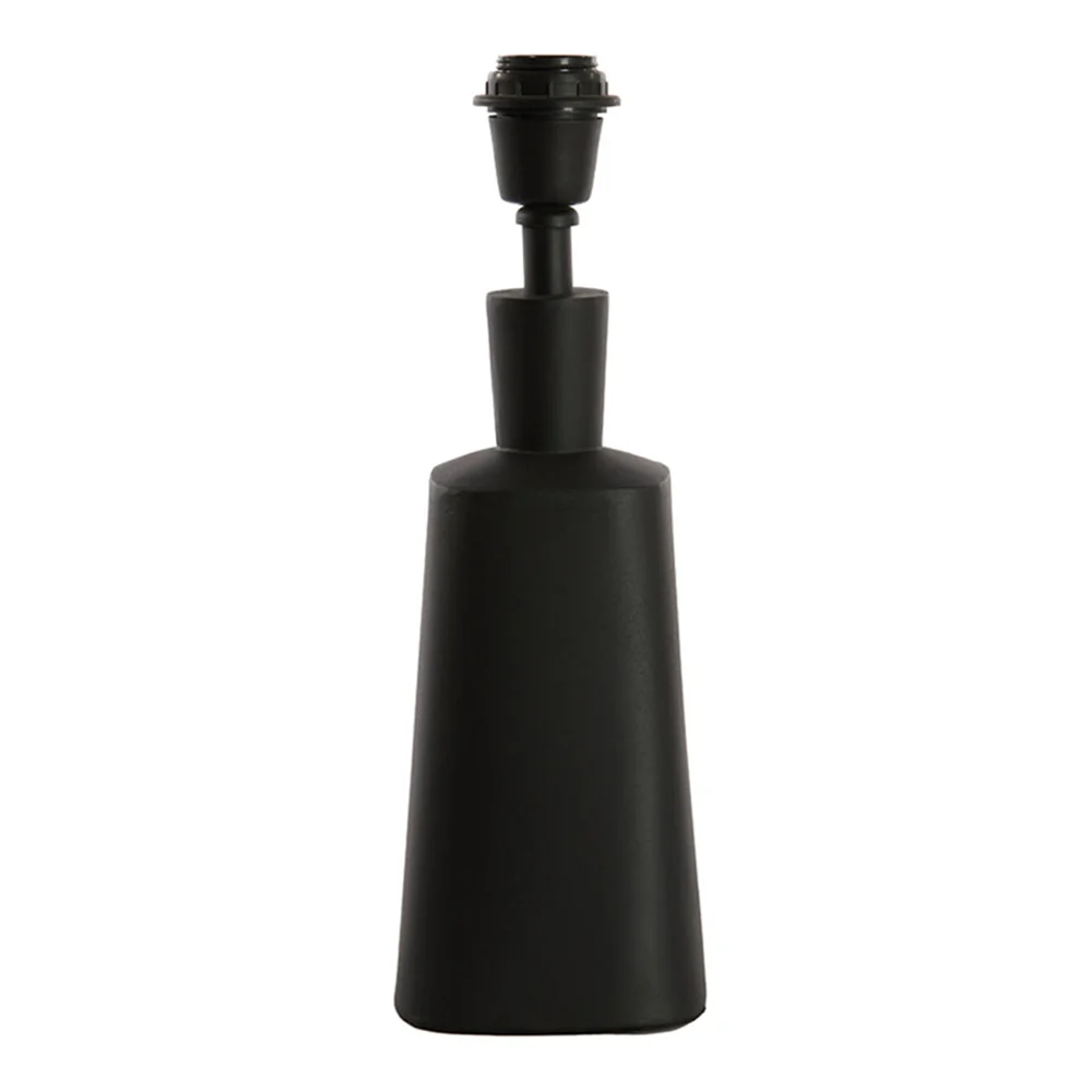 Base de lámpara negra moderna Light and Living Donah
