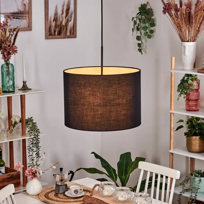 Bassagoda Lámparas suspendidas, Lámparas colgantes Negro, Blanca, 1 luz