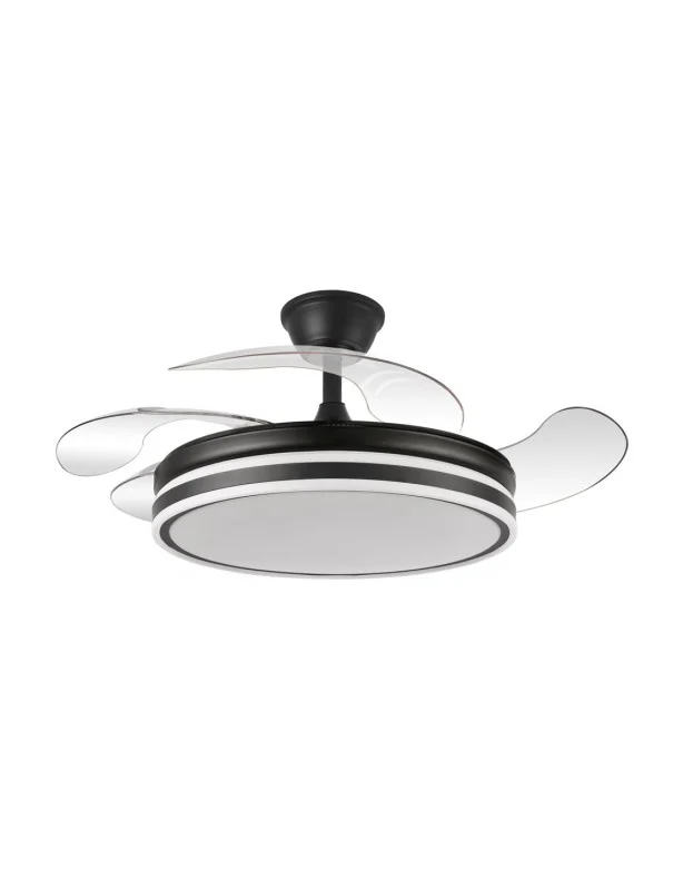 Bayomo Ventilador Negro Fabrilamp DC