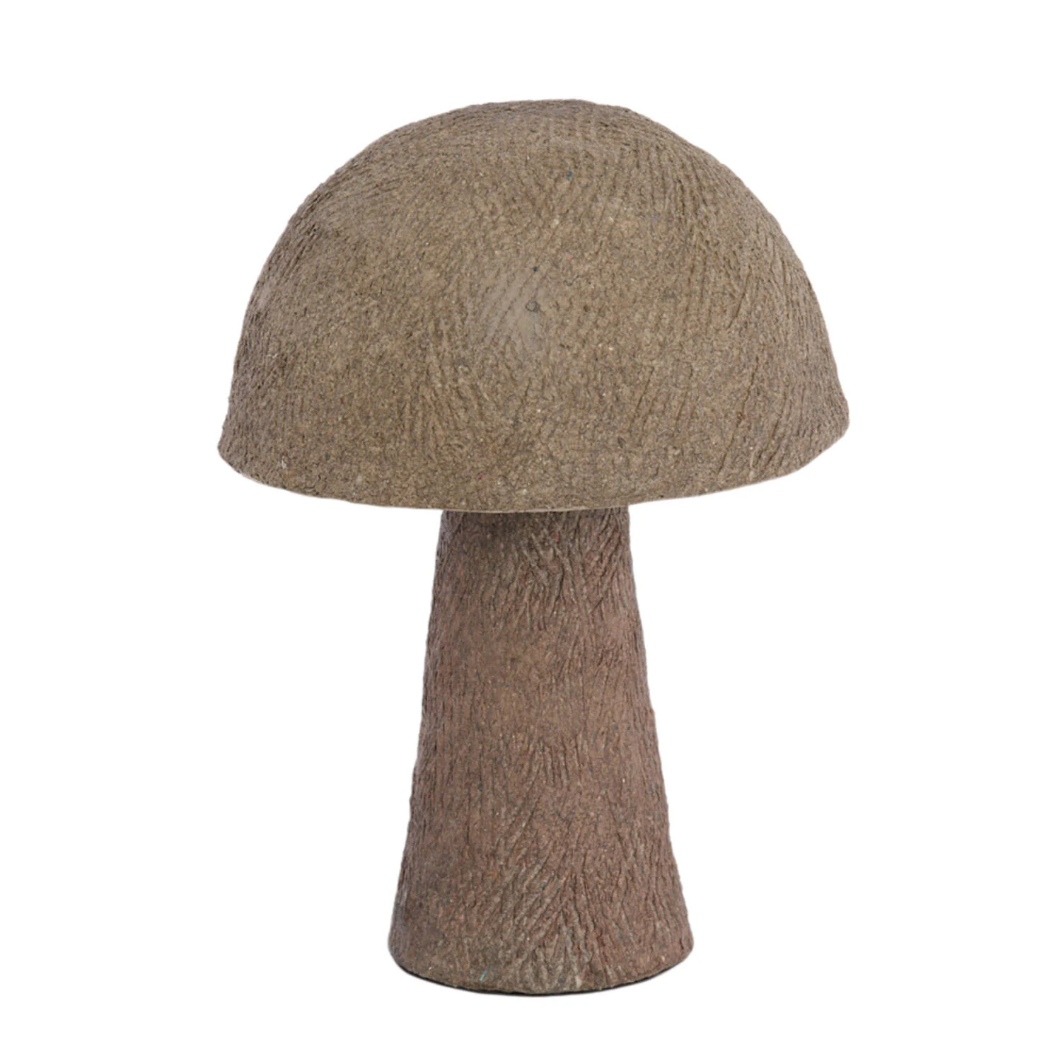 Lámpara de mesa con forma de seta Light & Living Chirlo en tono tierra