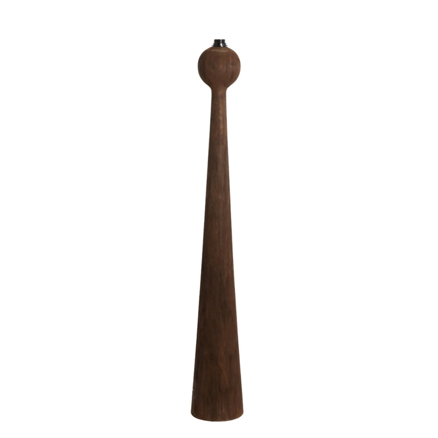 Base de lámpara de madera marrón Light & Living Festina