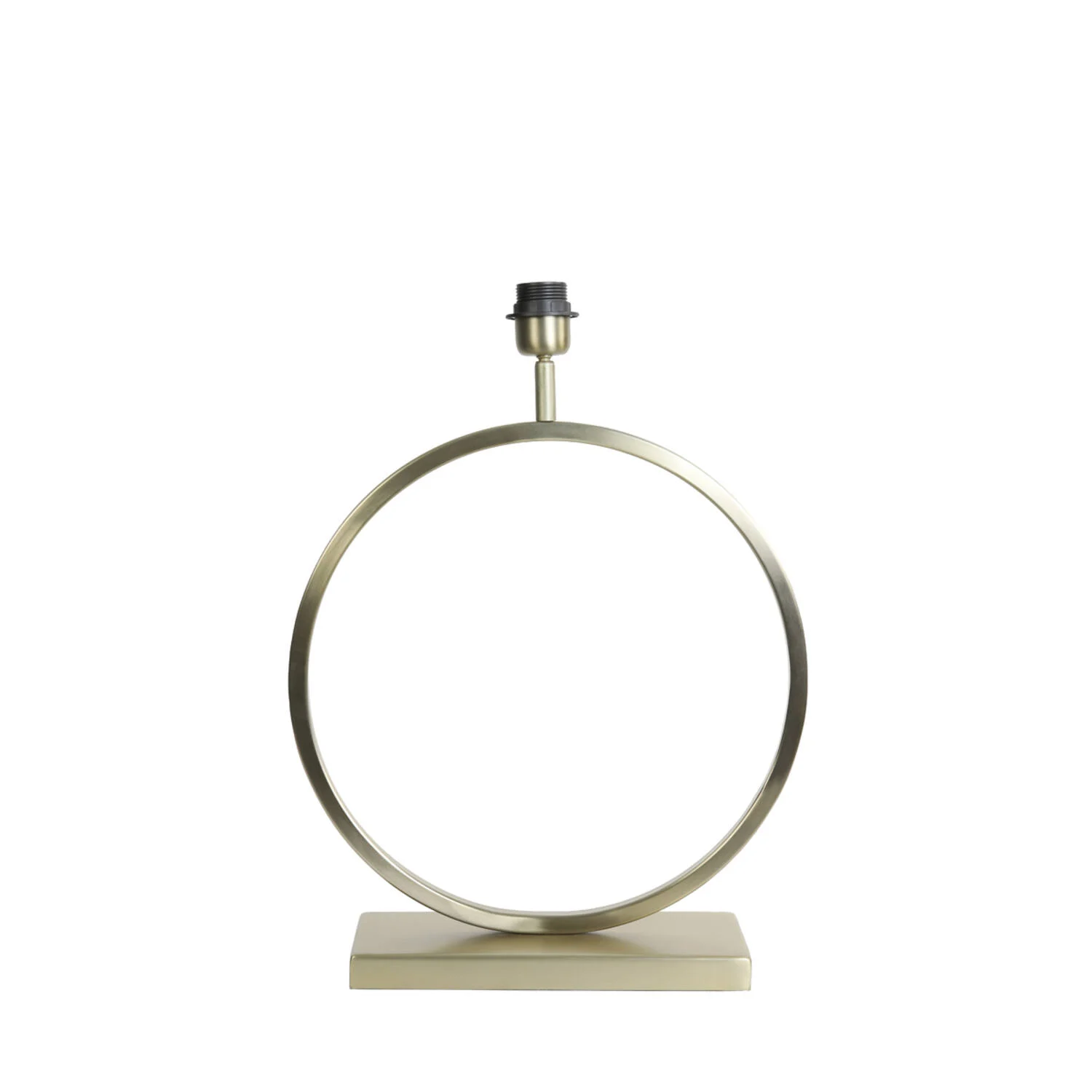Base de lámpara dorada en forma de anillo Light & Living Liva