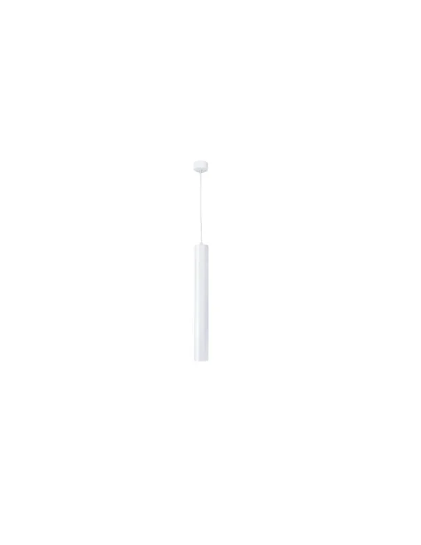 Bolonia Lámpara Colgante Cilindro Blanco 25 CM