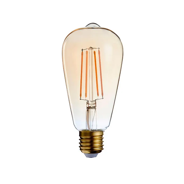 Bombilla LED Inteligente Smart E27 ST64 Ámbar Filamento Dimable CCT 7W WiFi Compatible con Alexa y Google Home